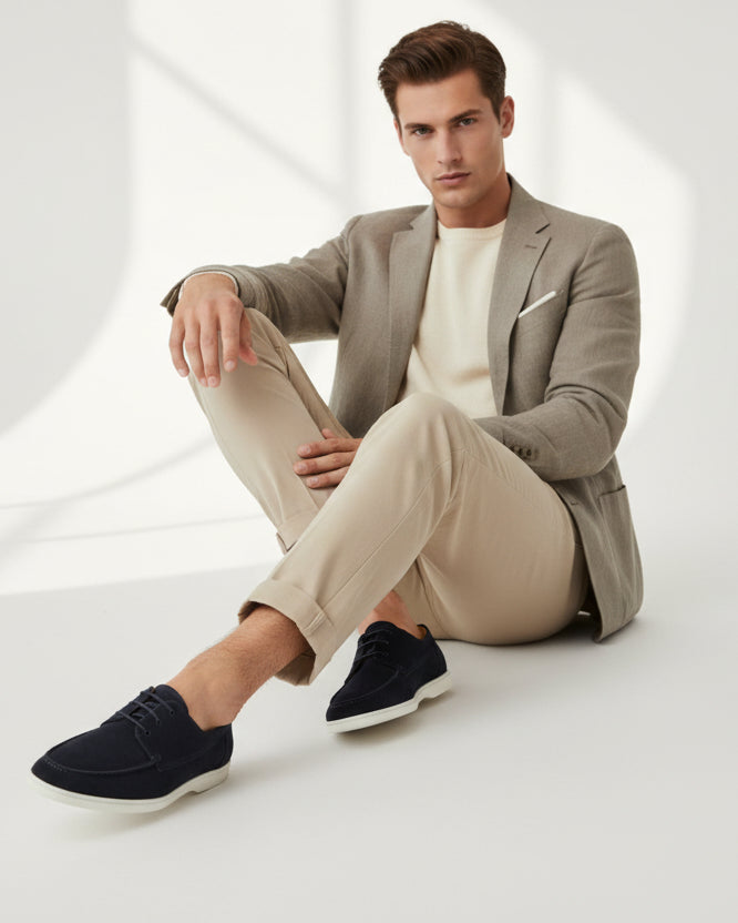 House of Whitmore │ Refined Suede Lace-Ups