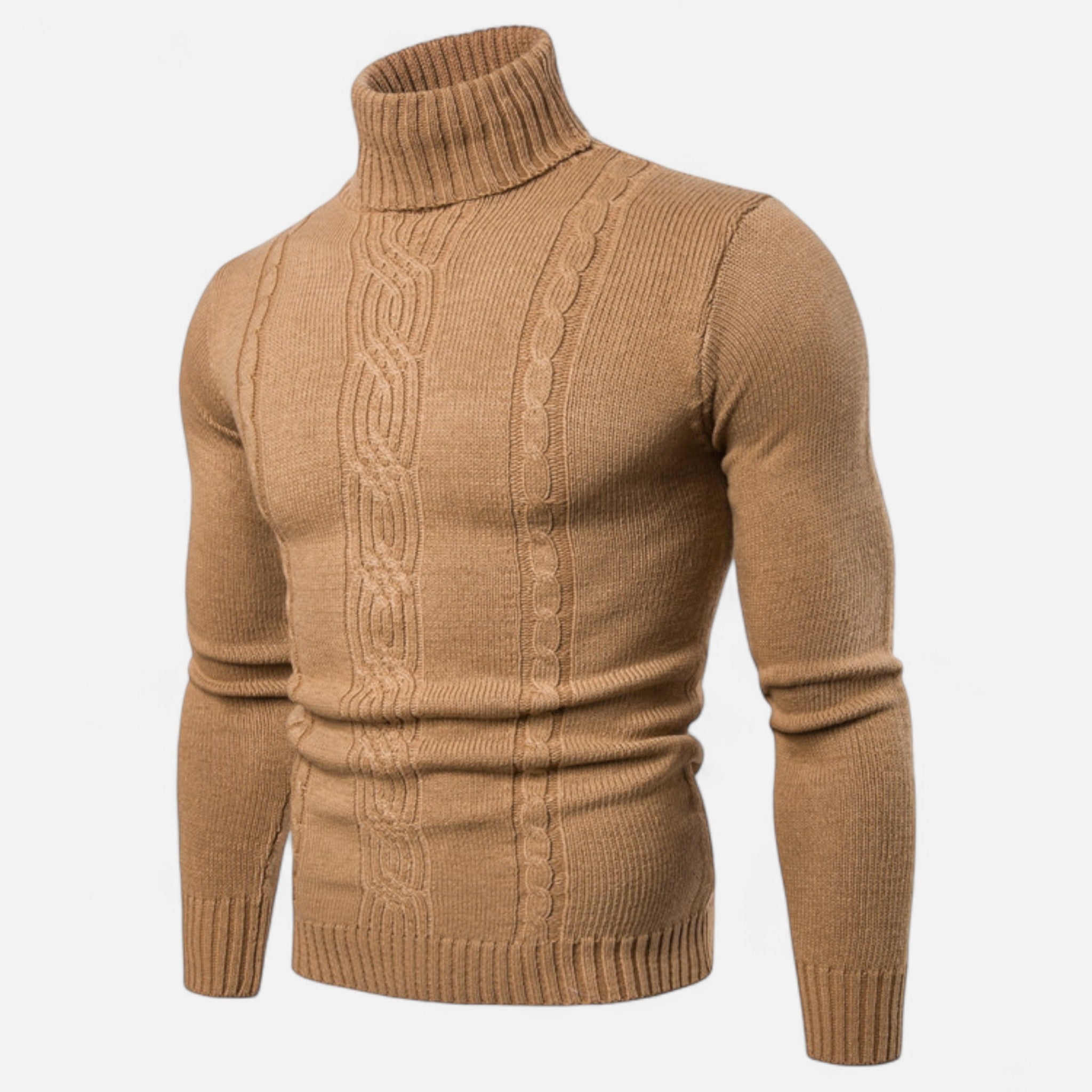 House of Whitmore | Cable Knit Turtleneck