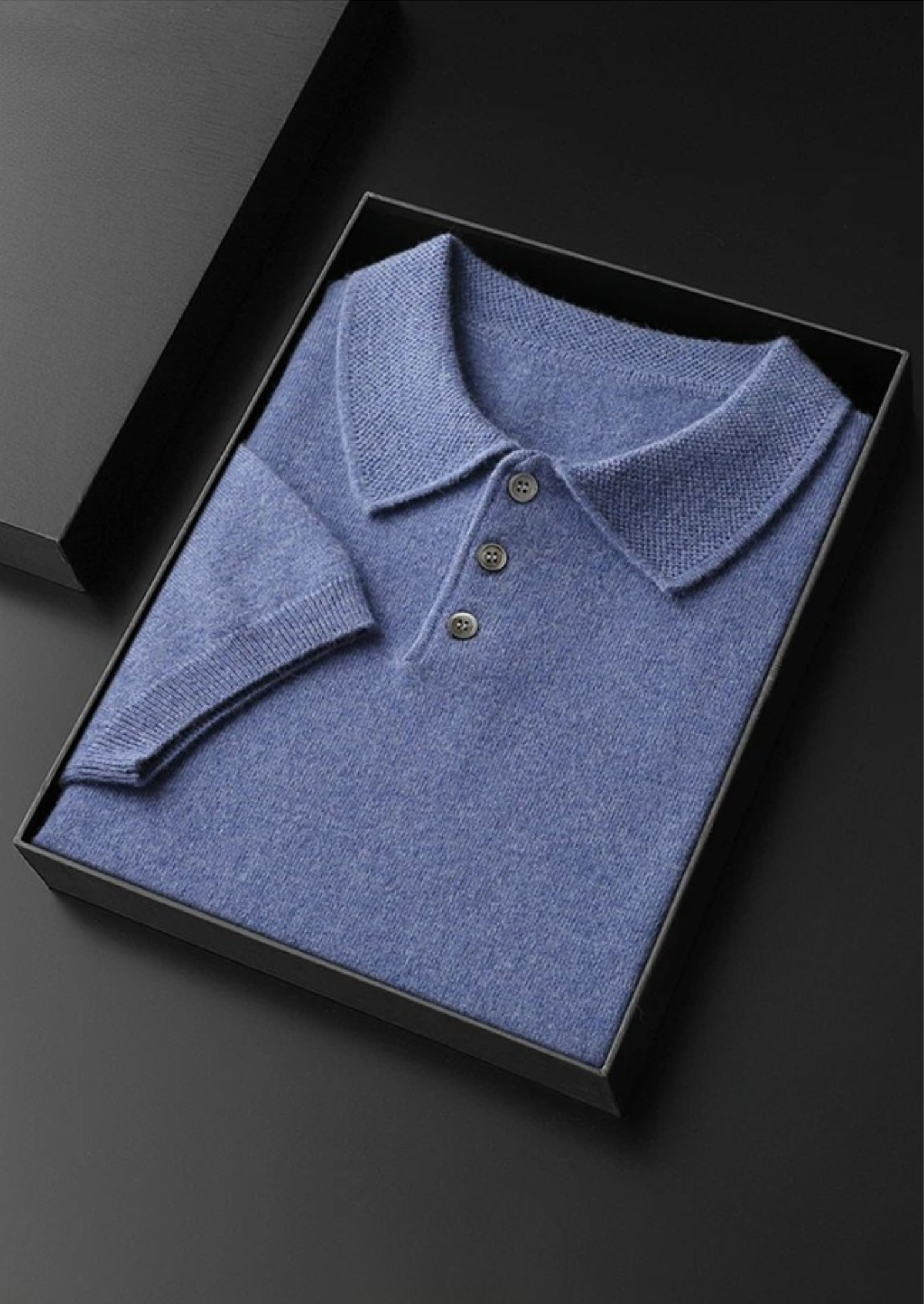 House of Whitmore | Fine Knit Polo Shirt