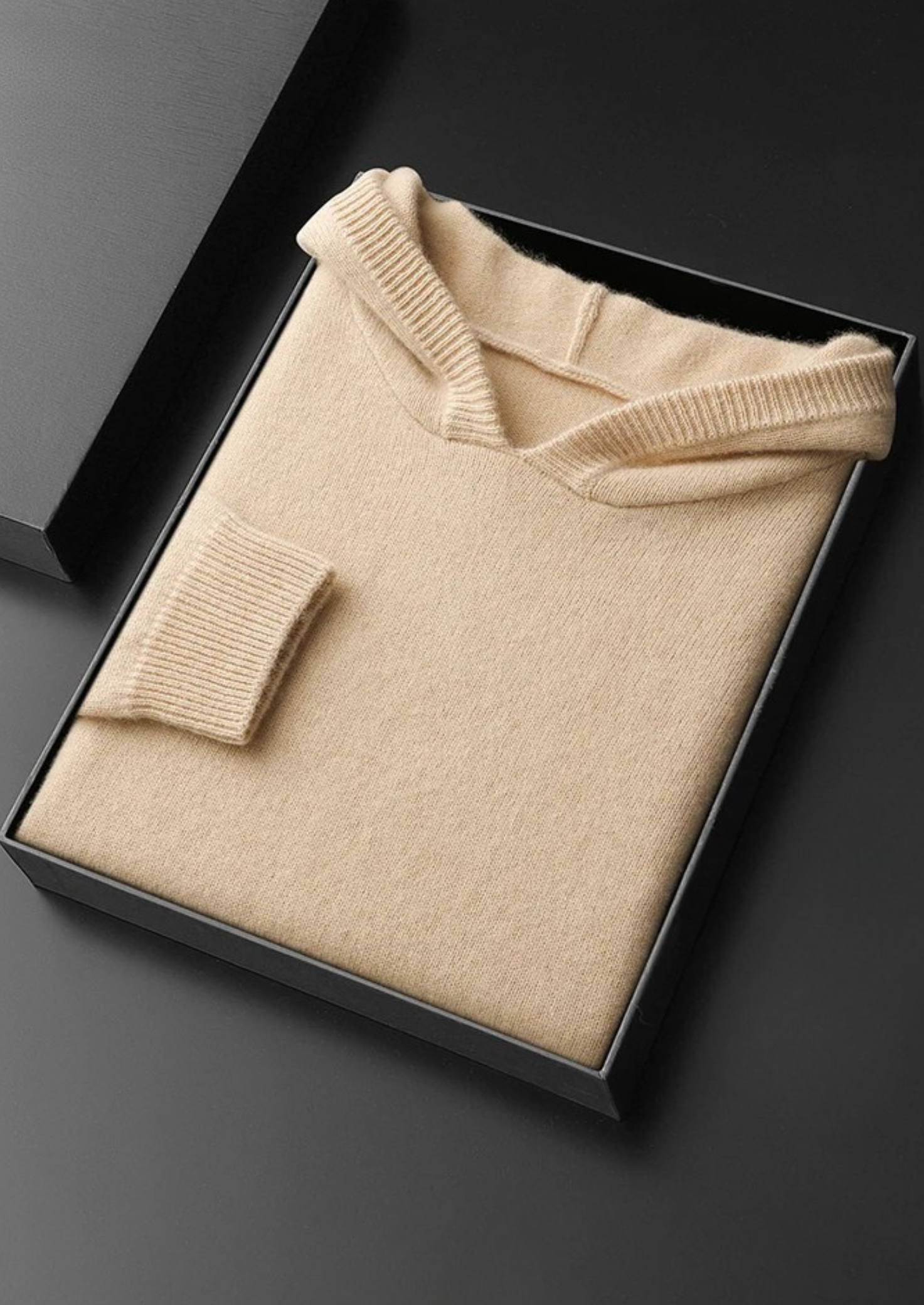 House of Whitmore | Fine Knit Hooded Sweater