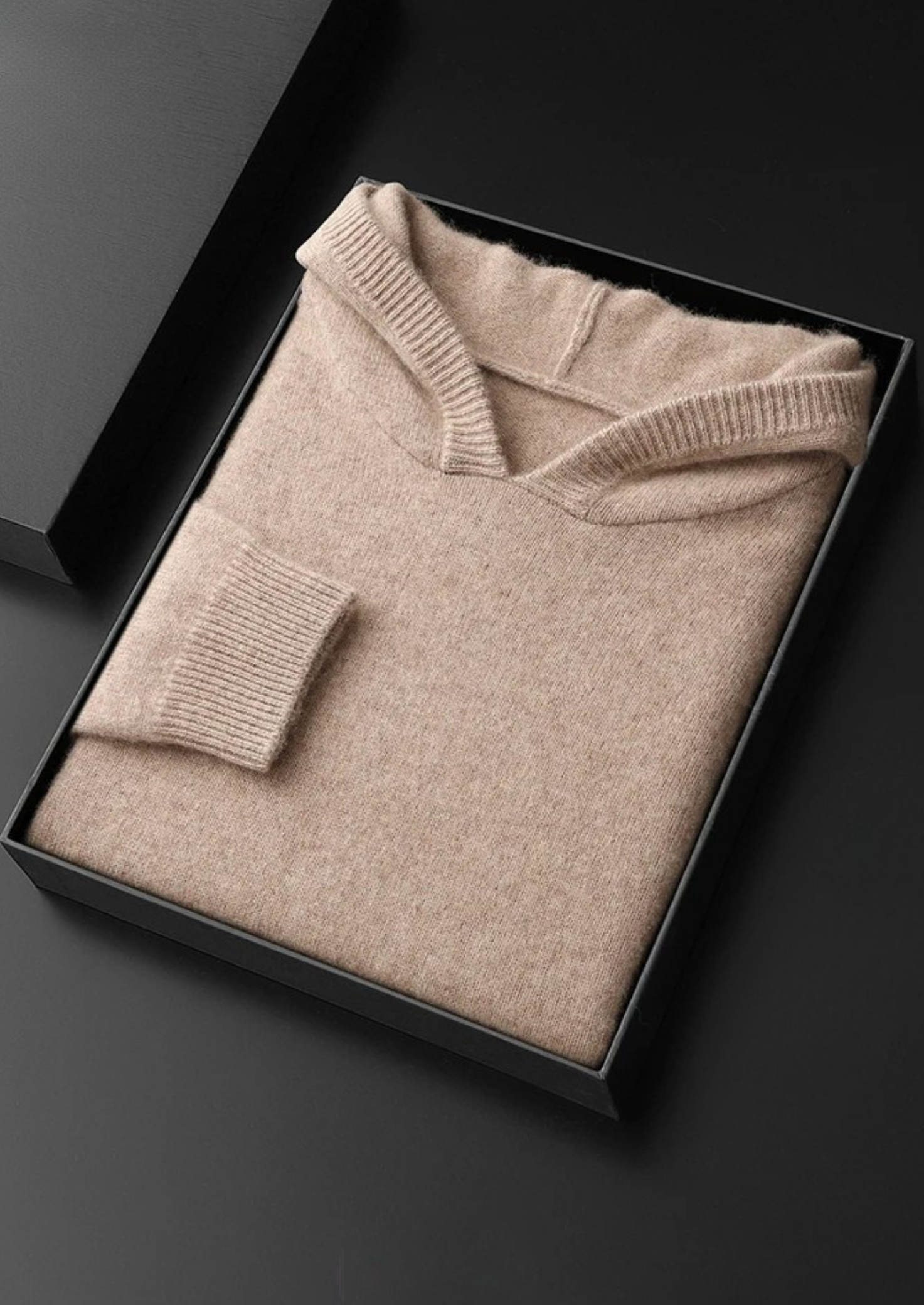 House of Whitmore | Fine Knit Hooded Sweater