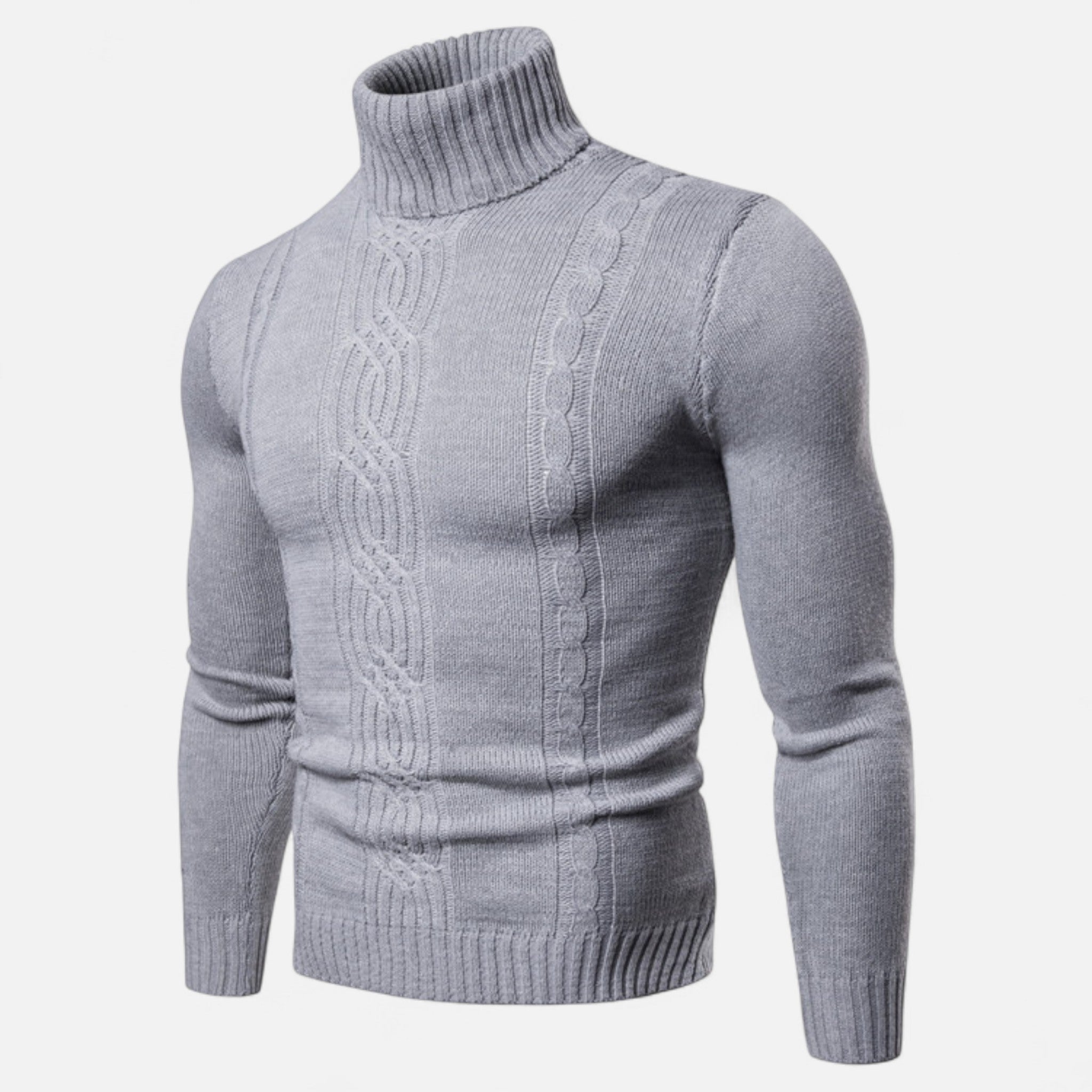 House of Whitmore | Cable Knit Turtleneck