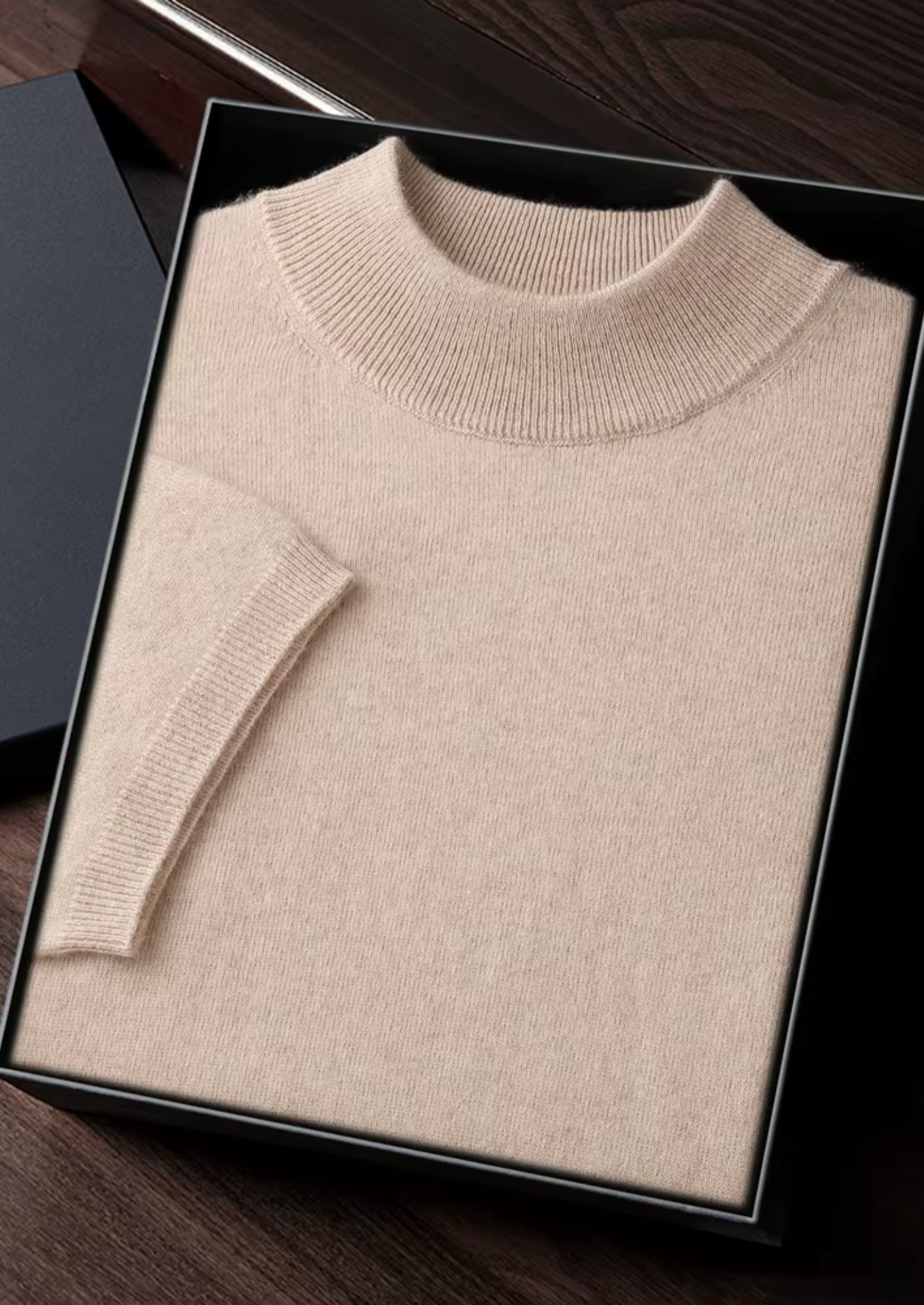 House of Whitmore | Short-Sleeve Mock Neck Knit