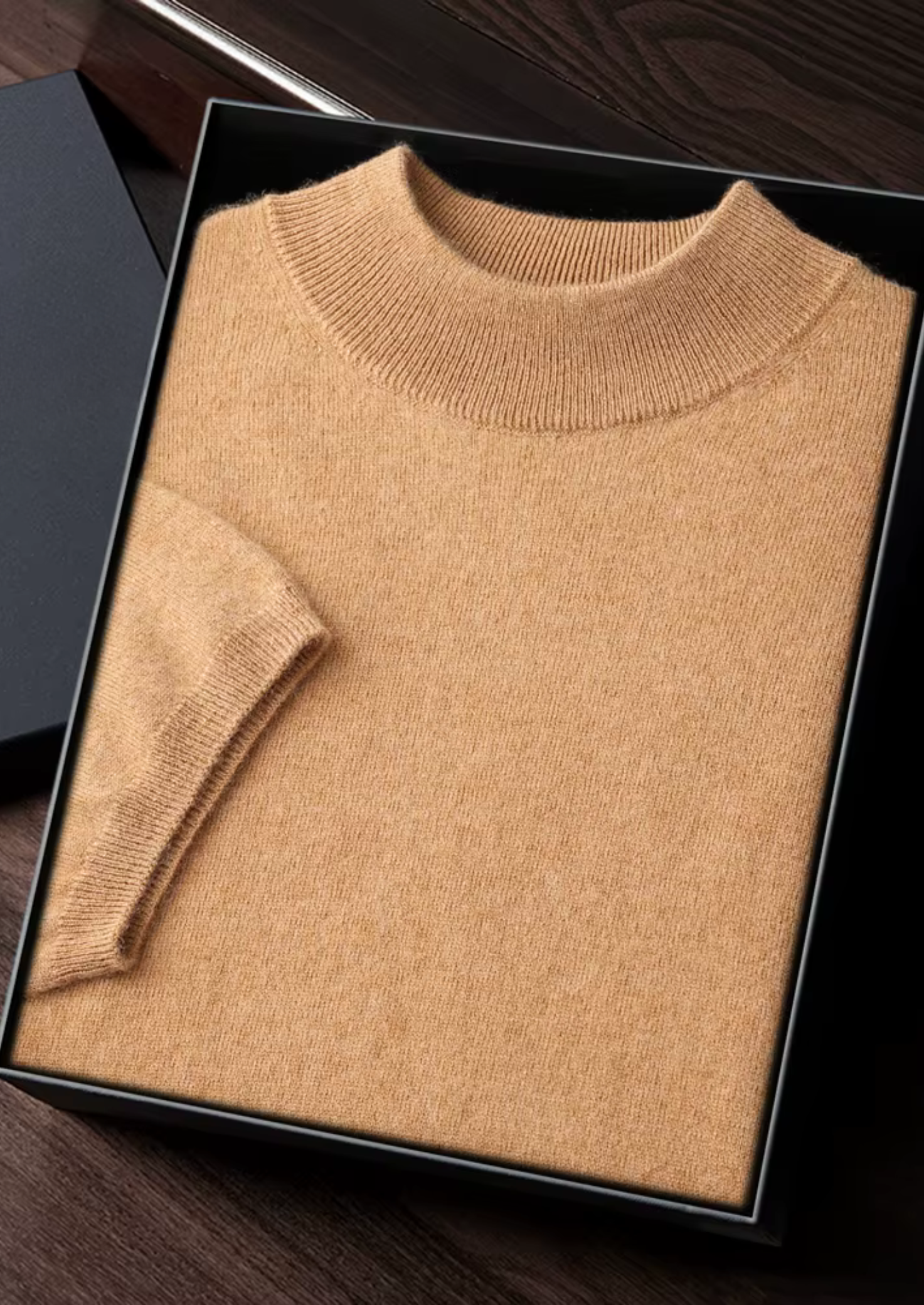House of Whitmore | Short-Sleeve Mock Neck Knit