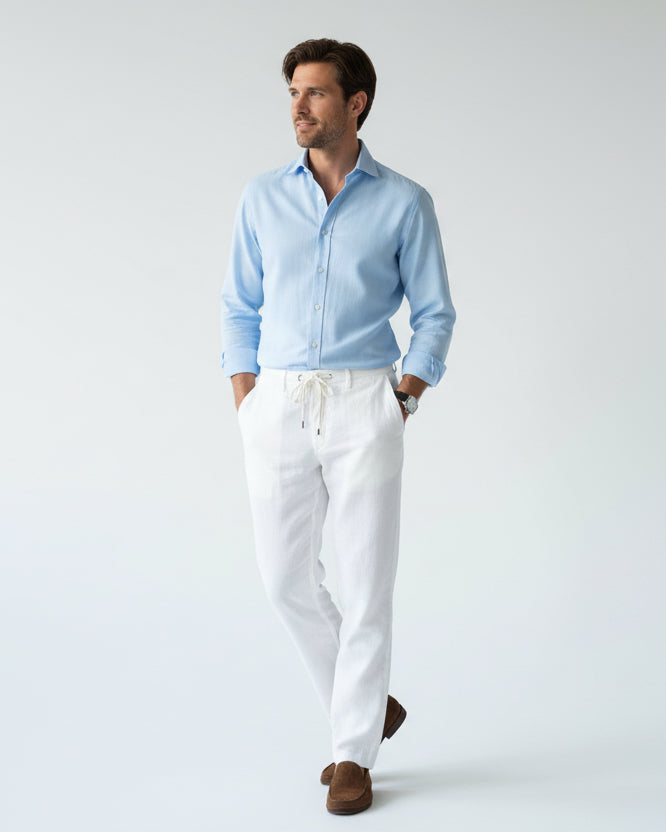 House of Whitmore │ Relaxed Drawstring Trousers