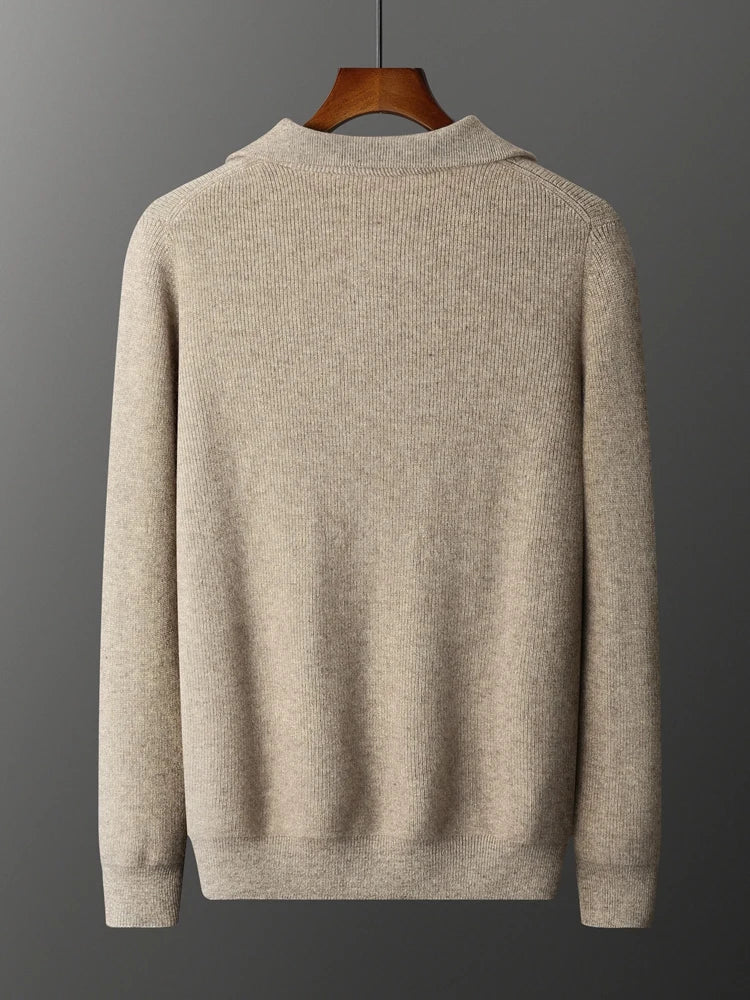 House of Whitmore | Classic Half-Zip Sweater