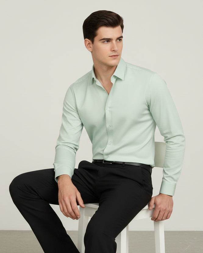 House of Whitmore │ Tailored White Oxford Shirt