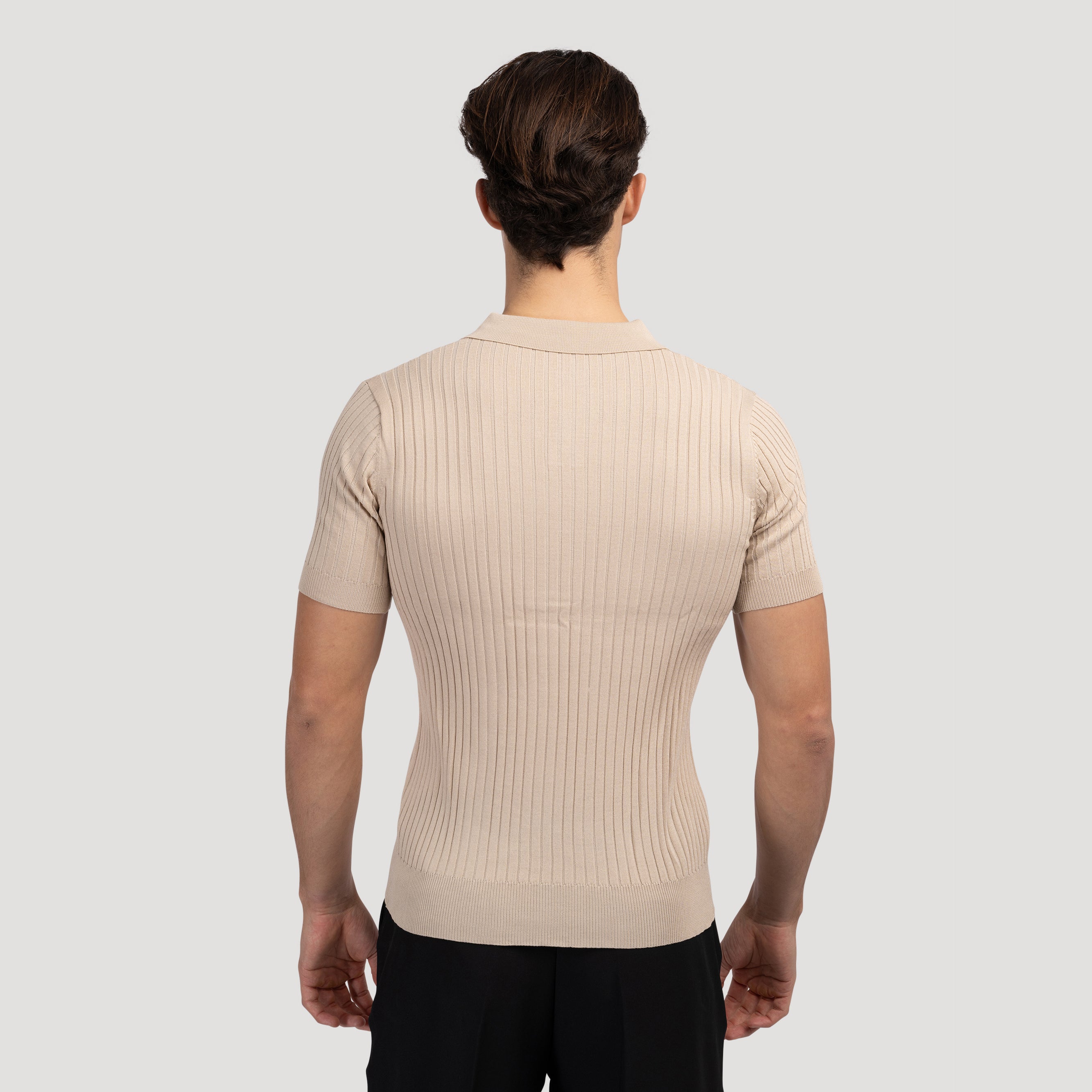 House of Whitmore | Cotton-Blend V-Neck Polo