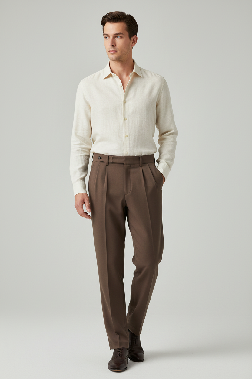 House of Whitmore │ High-Waist Tailored Trousers