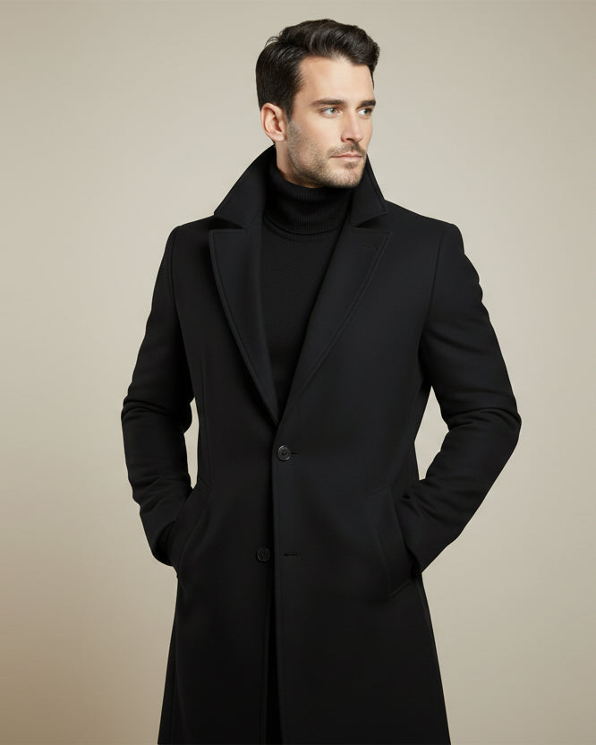 House of Whitmore | Long Wool Overcoat