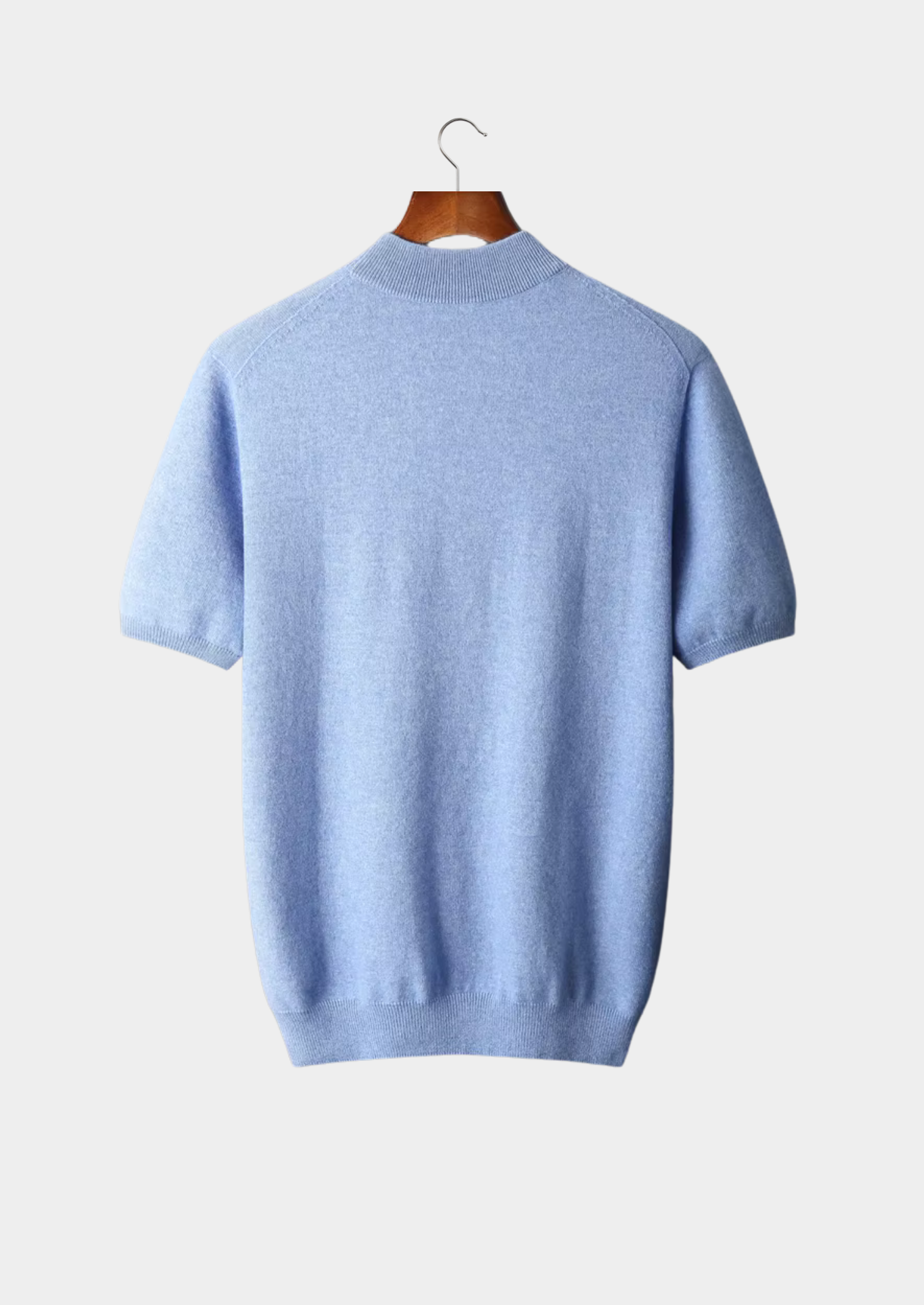 House of Whitmore | Short-Sleeve Mock Neck Knit