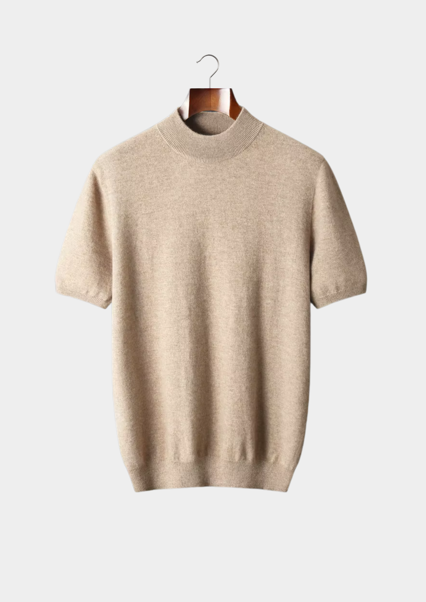 House of Whitmore | Short-Sleeve Mock Neck Knit