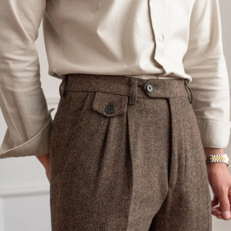 House of Whitmore │ Pleated Tailored Trousers