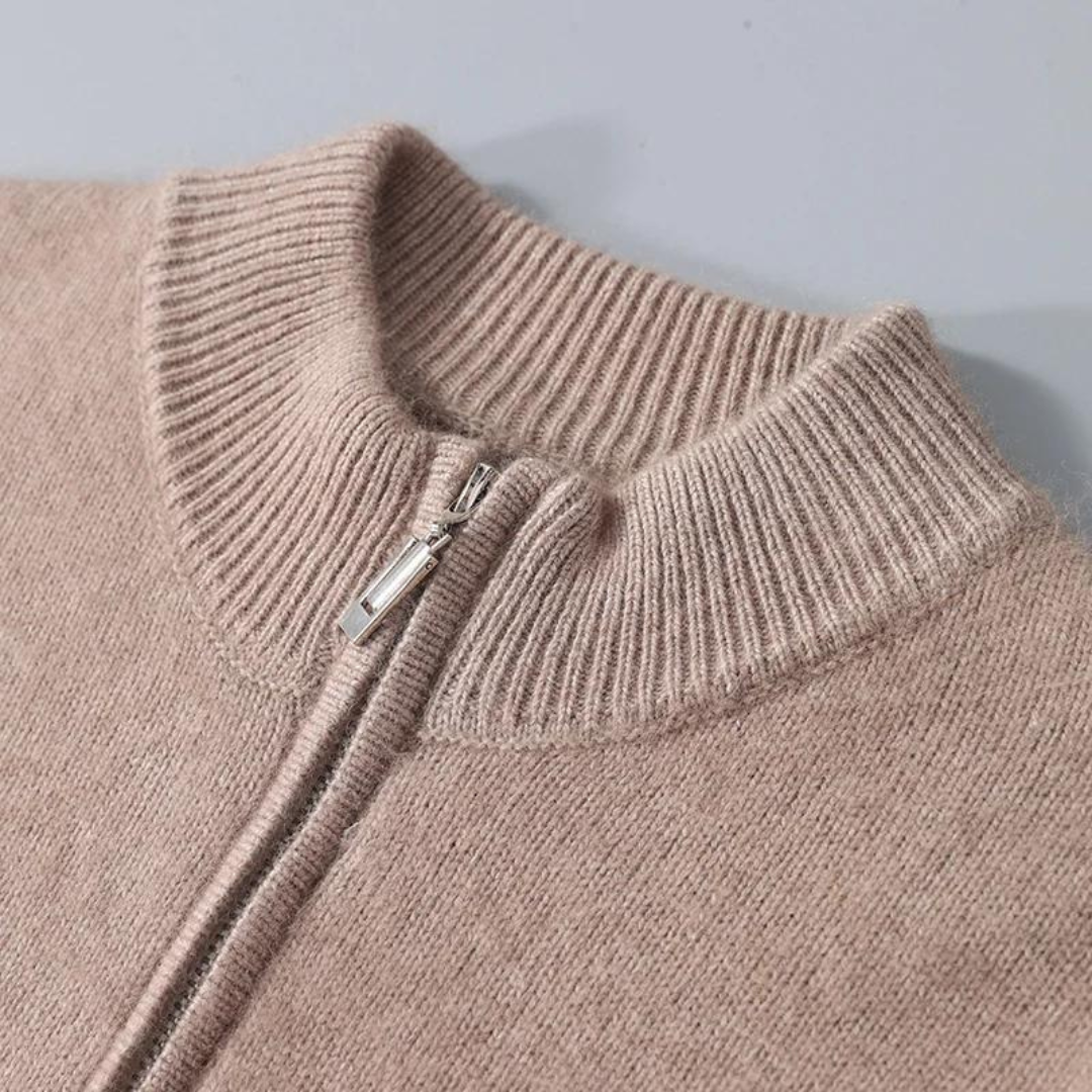 House of Whitmore | Half-Zip Knit Sweater