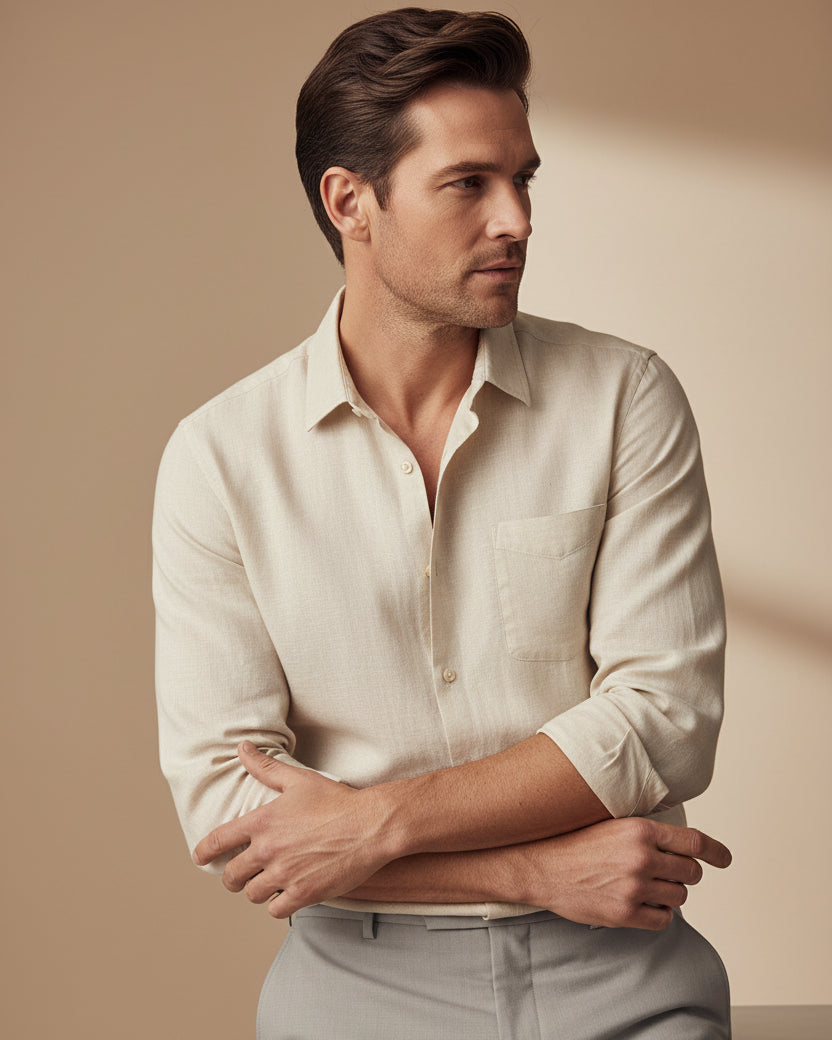 House of Whitmore | Linen Relaxed-Fit Shirt