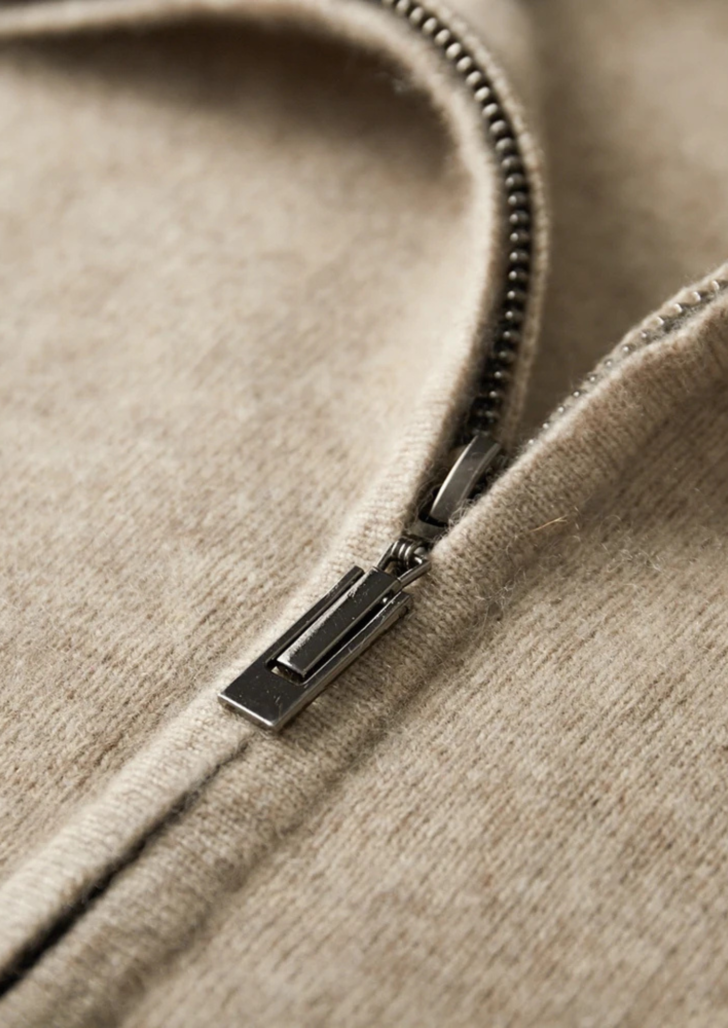 House of Whitmore | Full-Zip Knit Sweater