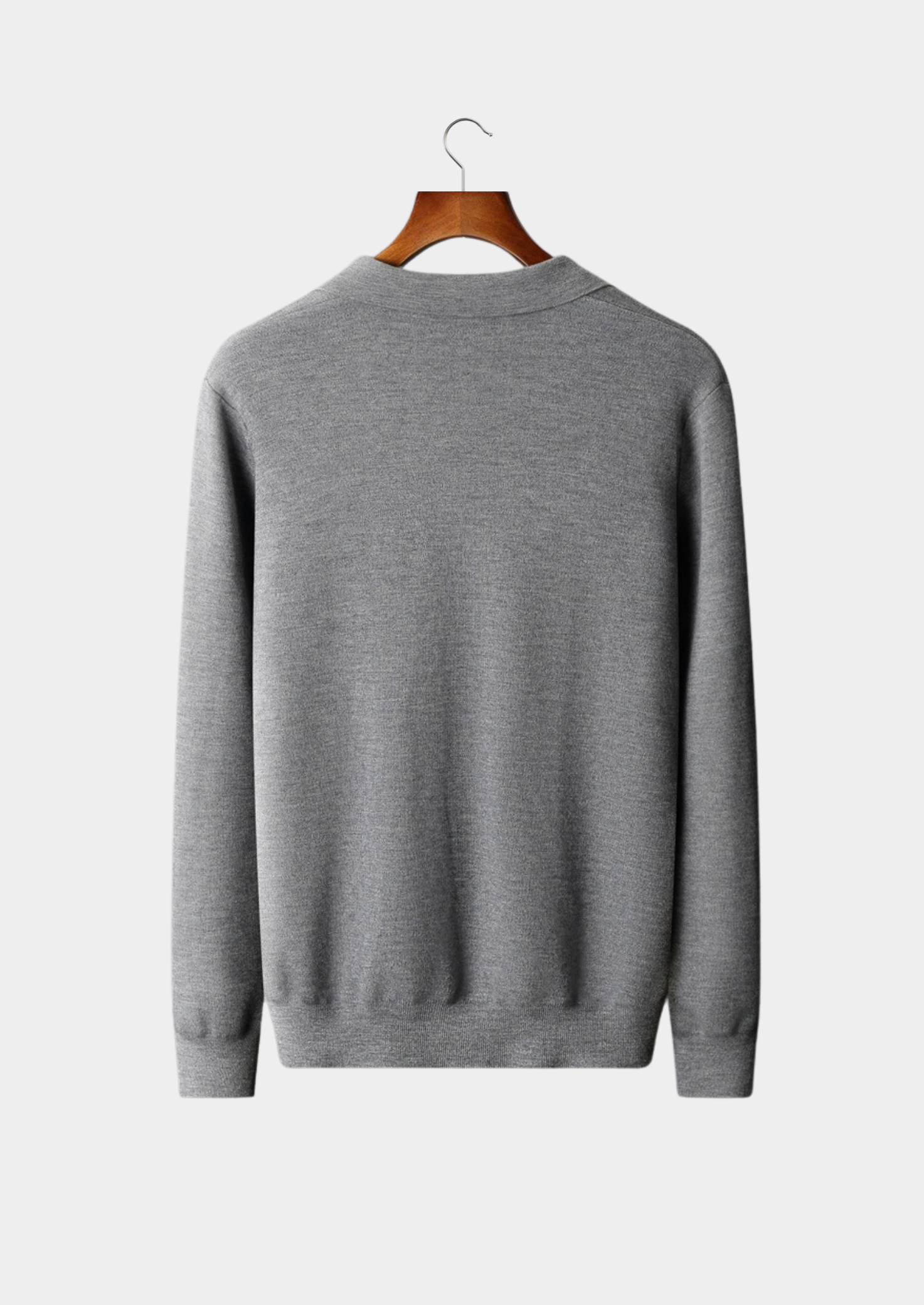 House of Whitmore │ Open-Collar Knit Jumper