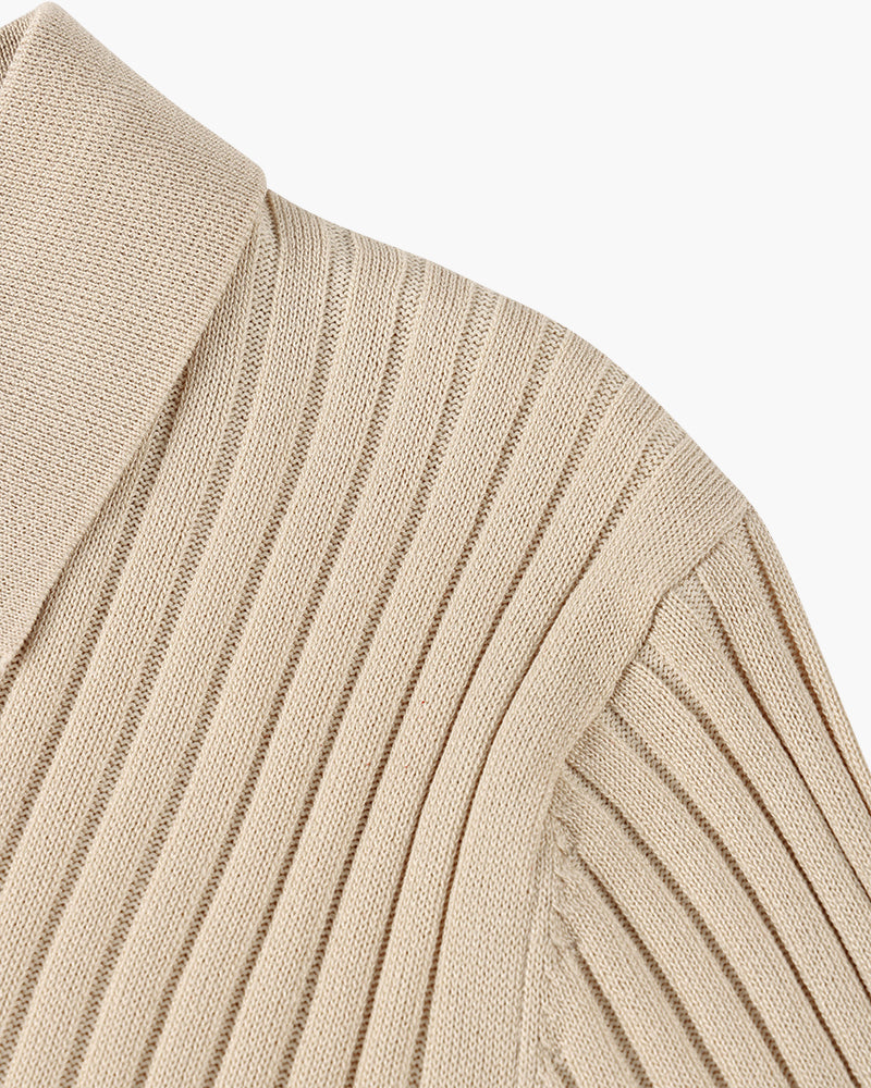 House of Whitmore | Cotton-Blend V-Neck Polo