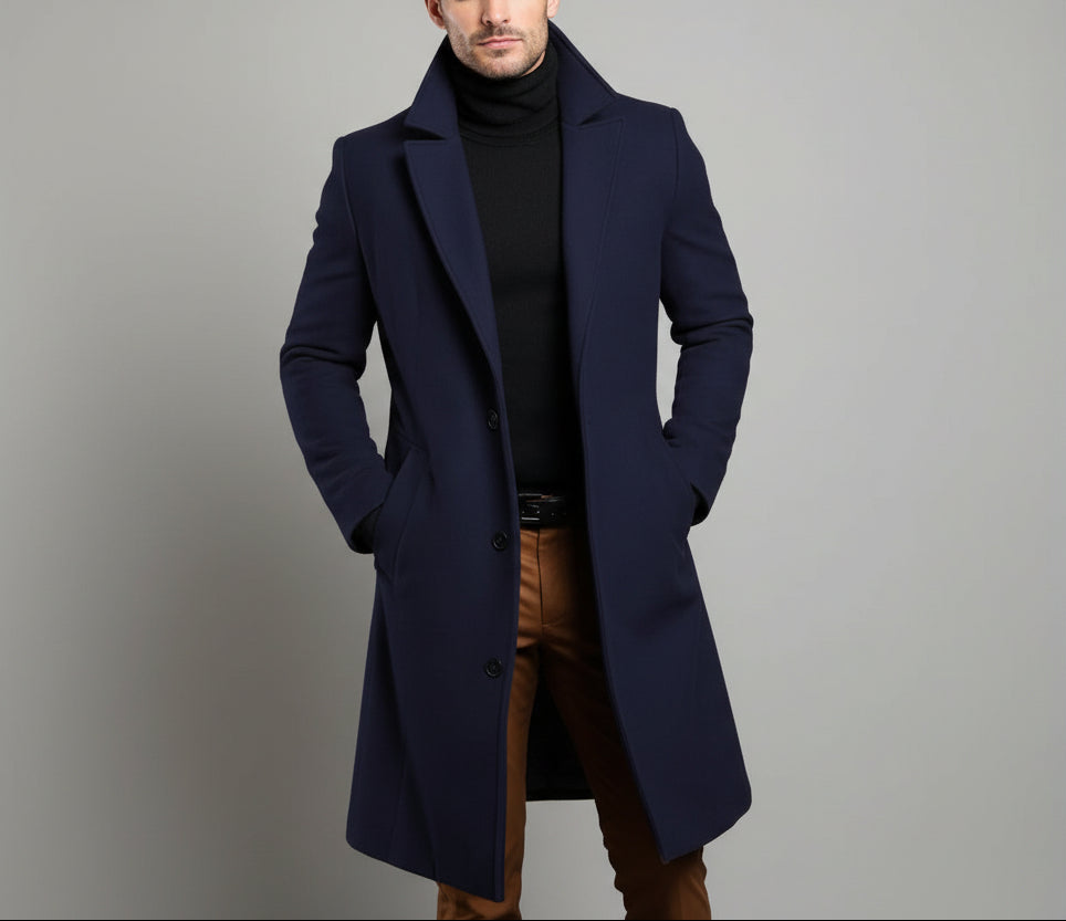 House of Whitmore | Long Wool Overcoat