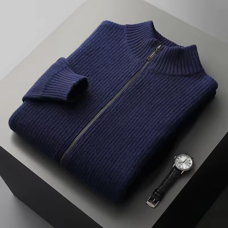 House of Whitemore | Heritage Zip Knit Sweater