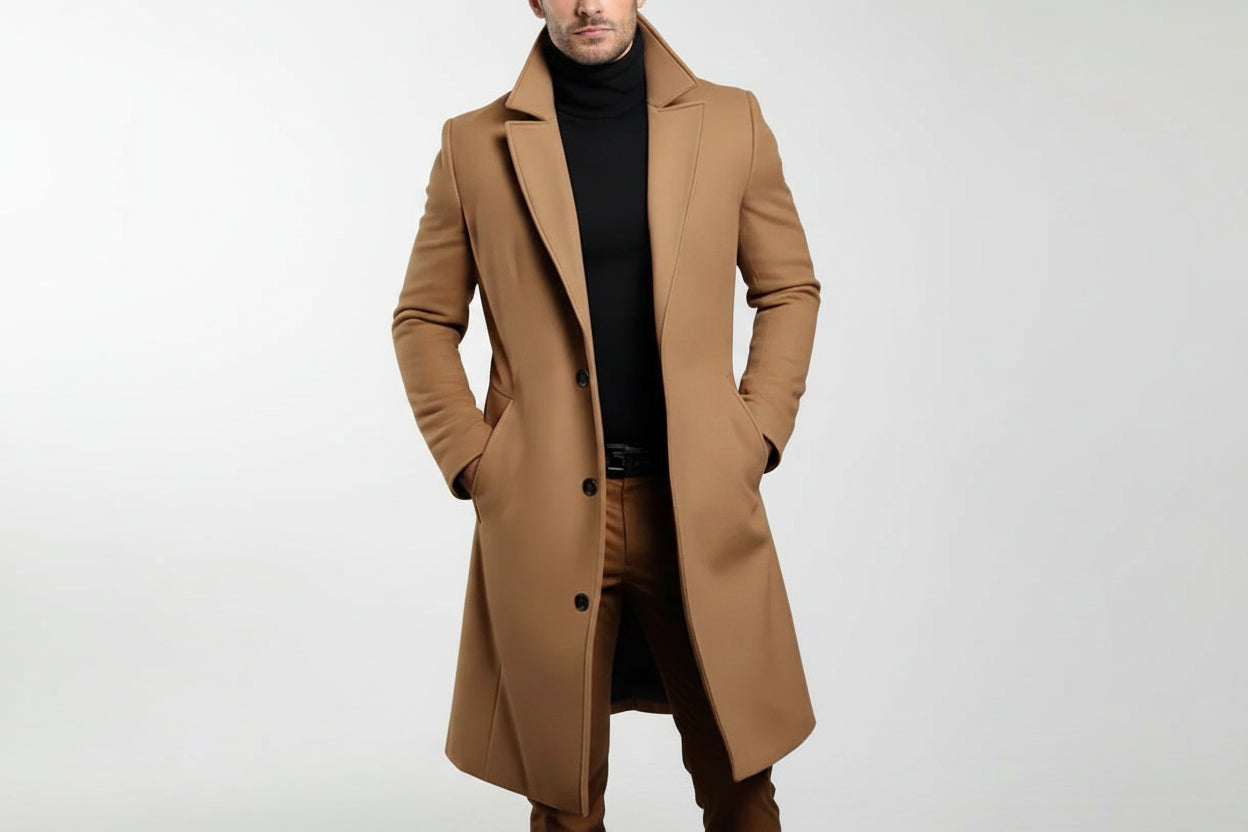 House of Whitmore | Long Wool Overcoat