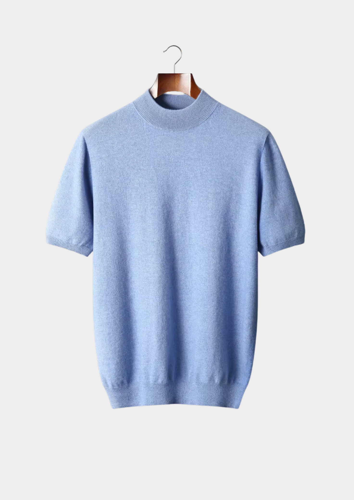 House of Whitmore | Short-Sleeve Mock Neck Knit