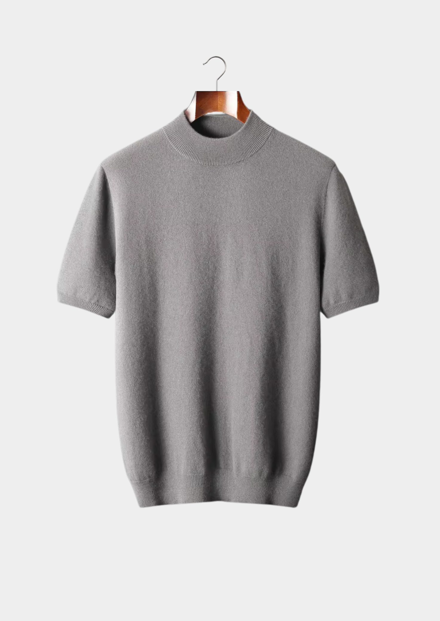 House of Whitmore | Short-Sleeve Mock Neck Knit