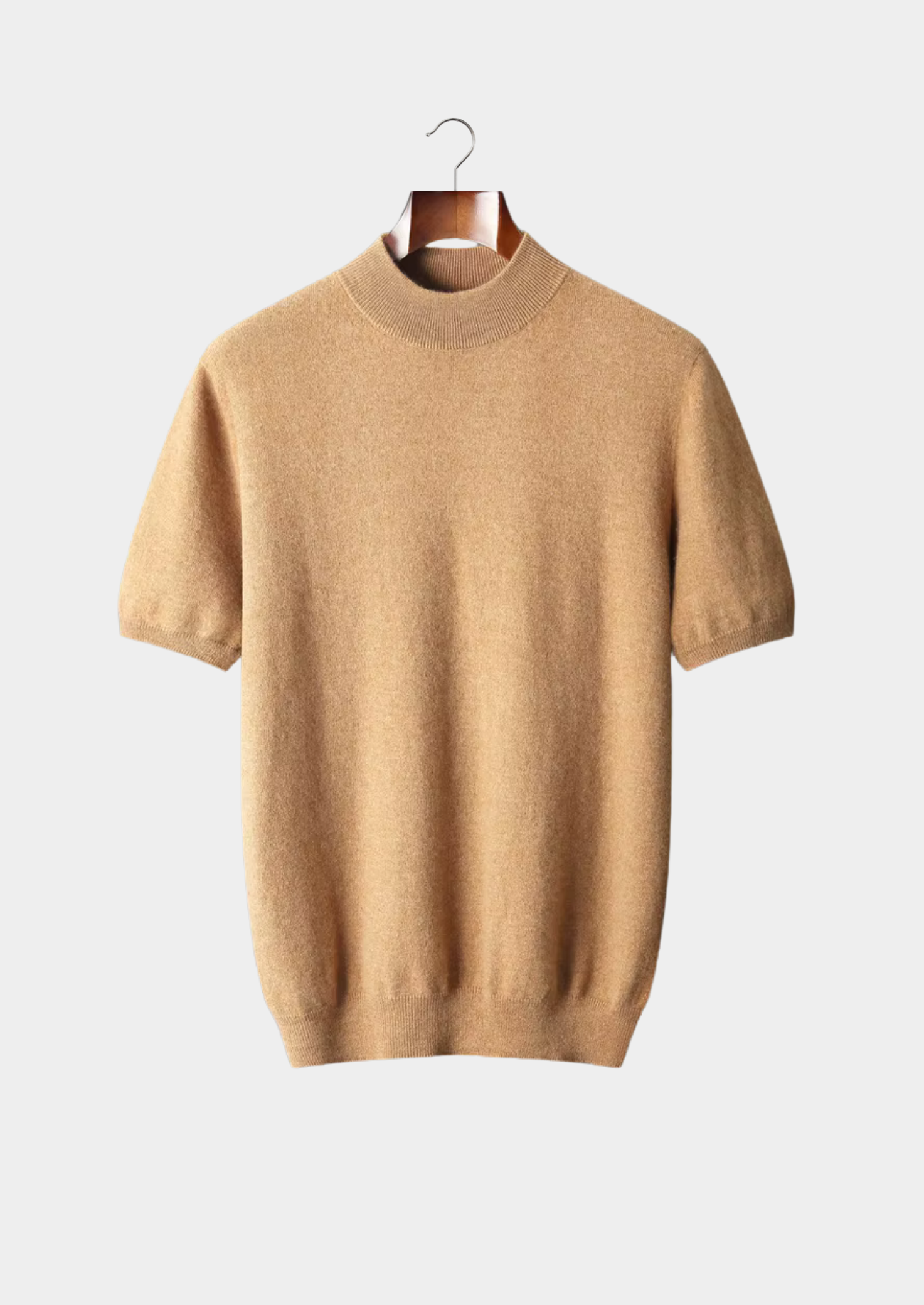 House of Whitmore | Short-Sleeve Mock Neck Knit
