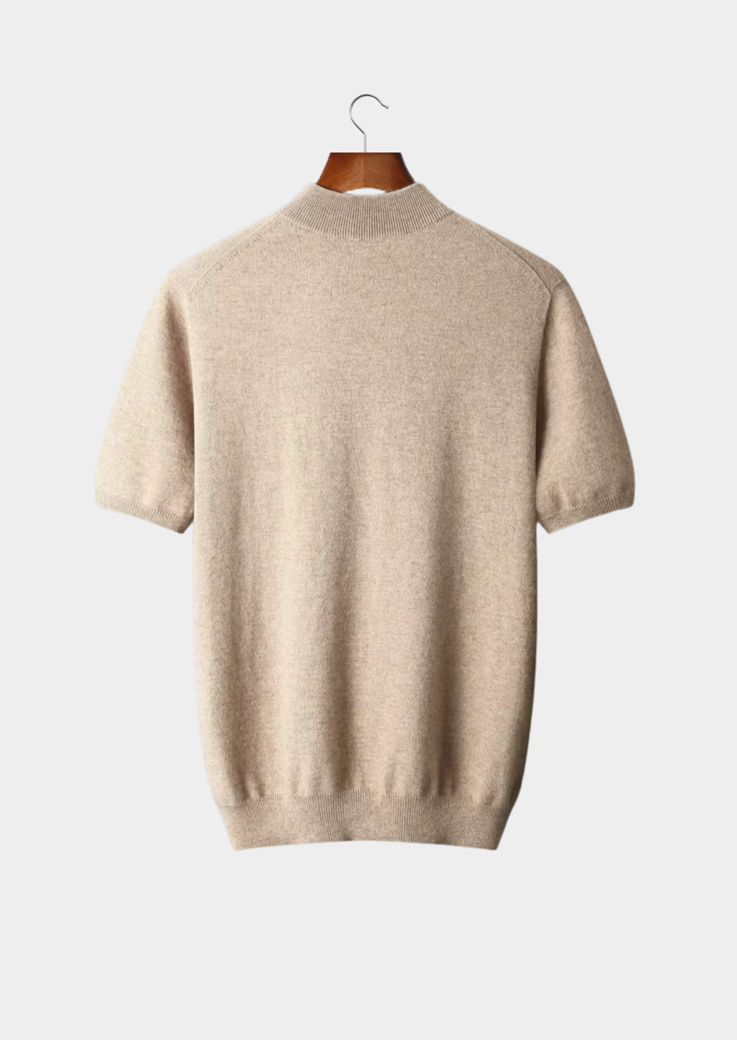 House of Whitmore | Short-Sleeve Mock Neck Knit