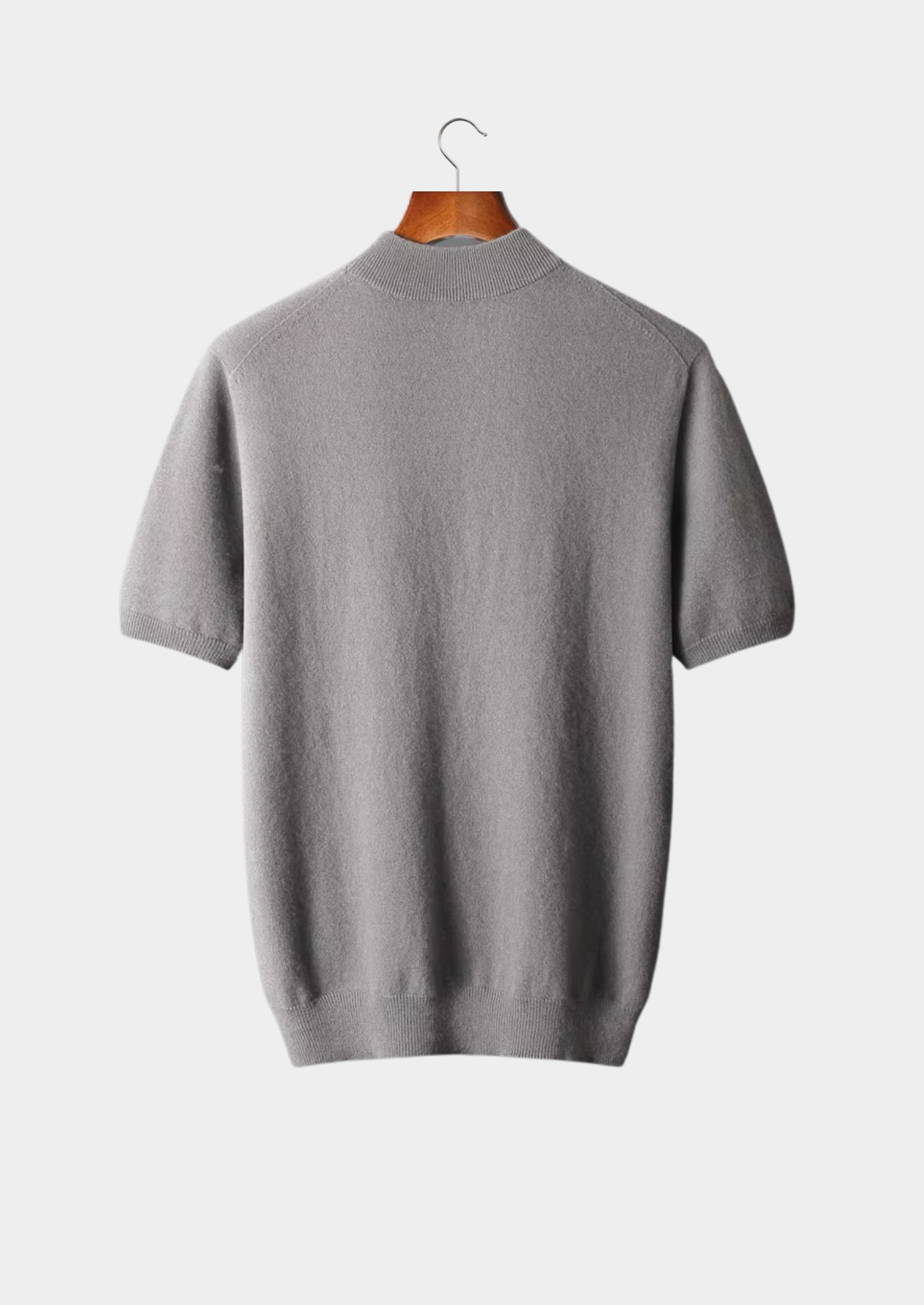 House of Whitmore | Short-Sleeve Mock Neck Knit