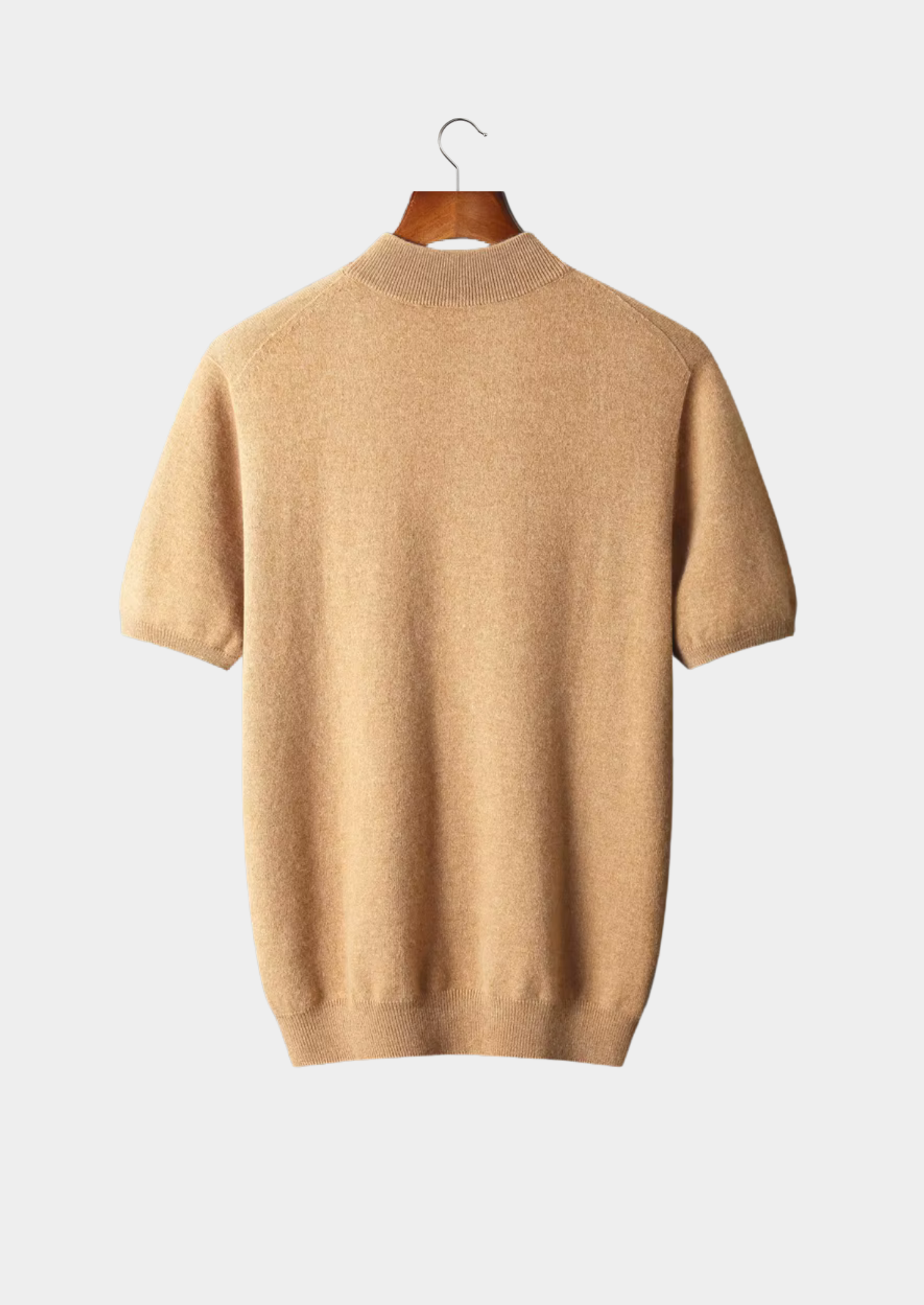 House of Whitmore | Short-Sleeve Mock Neck Knit