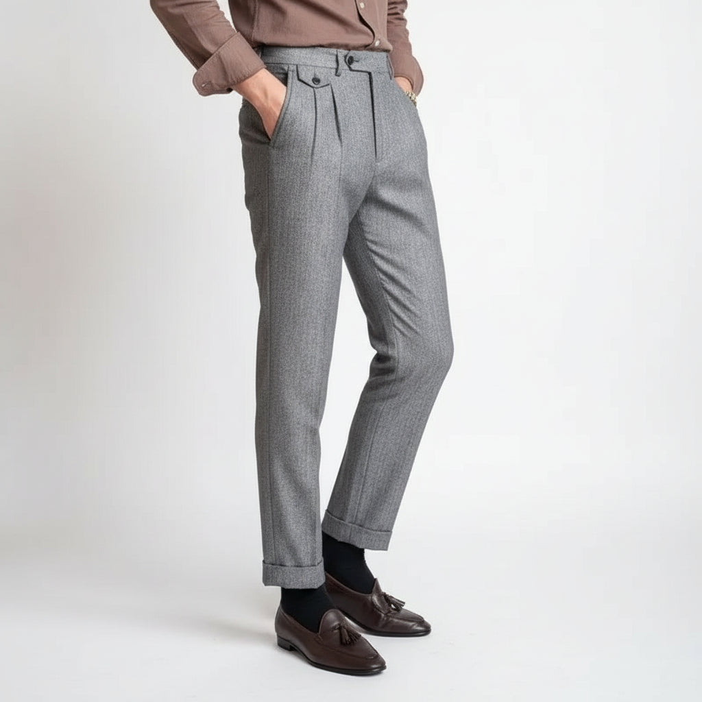 House of Whitmore │ Pleated Tailored Trousers