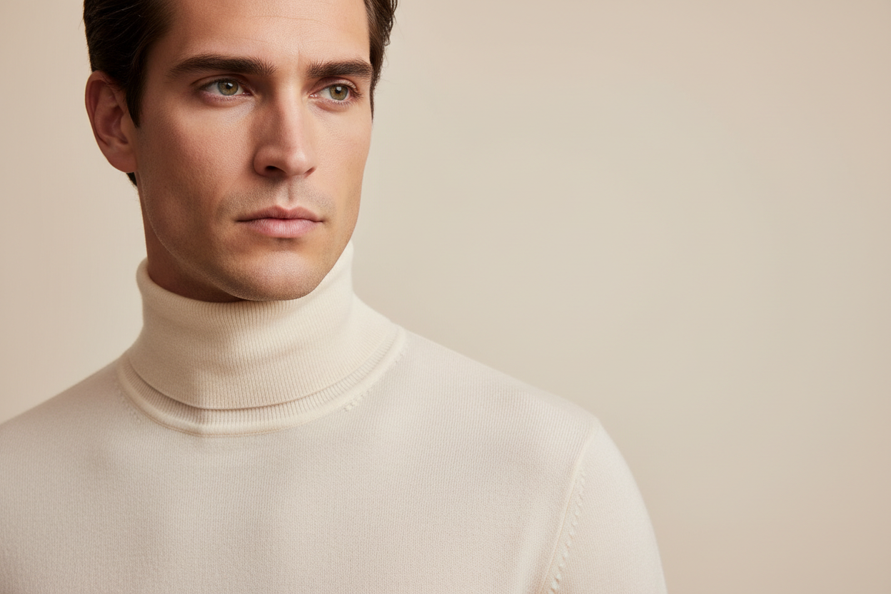 met knappe man half gezicht