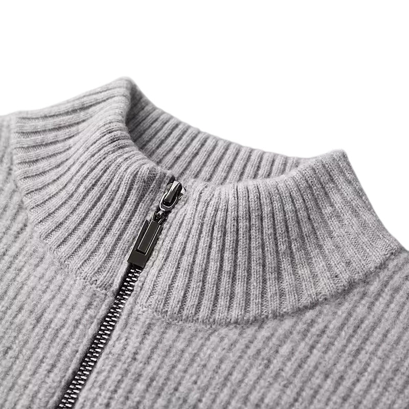 House of Whitemore | Heritage Zip Knit Sweater
